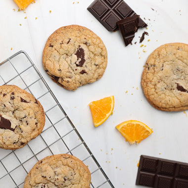 Dark Chocolate Orange Cookies