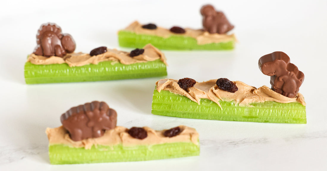 Dinos on a Log