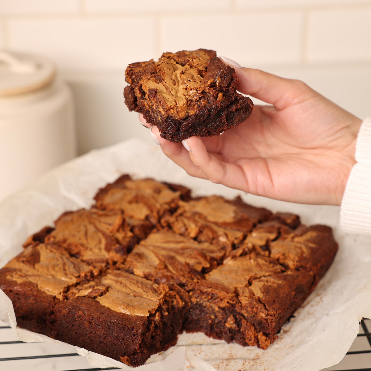 Original Peanut Butter Brownies