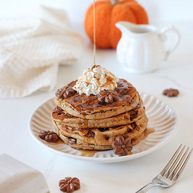 Pumpkin Blossom Pancakes