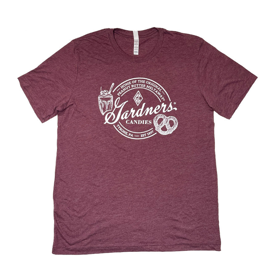 Vintage Gardners T-shirt - Maroon