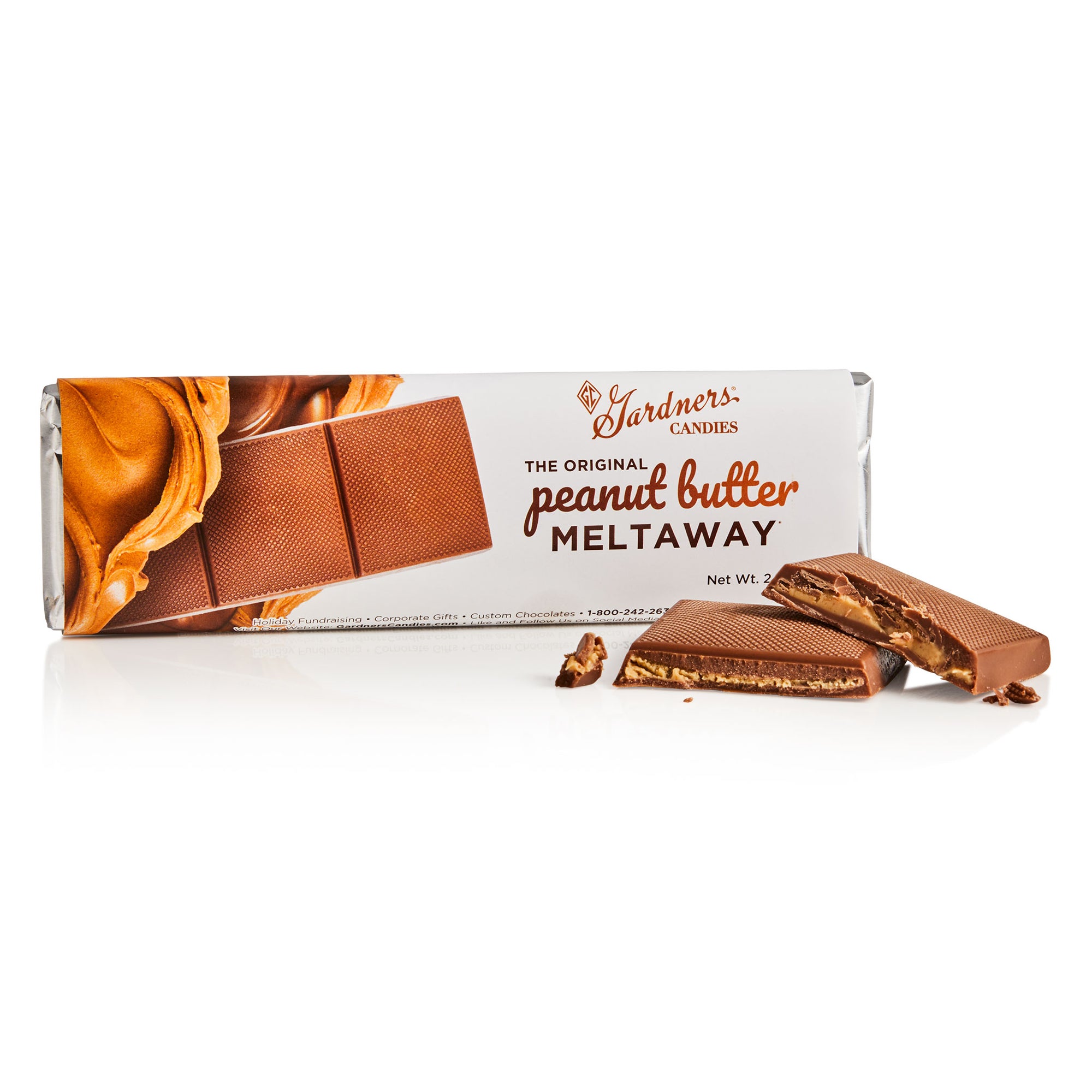 Chocolate Bars Original Peanut Butter Meltaway 2 oz.