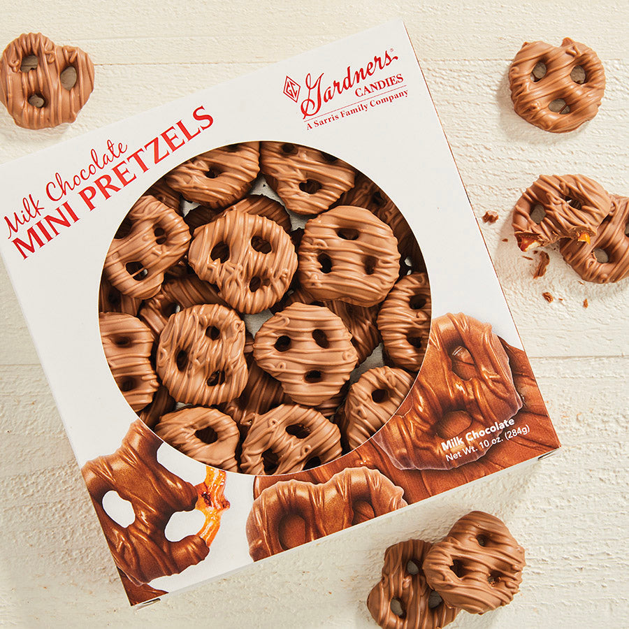 Chocolate Covered Mini Pretzels