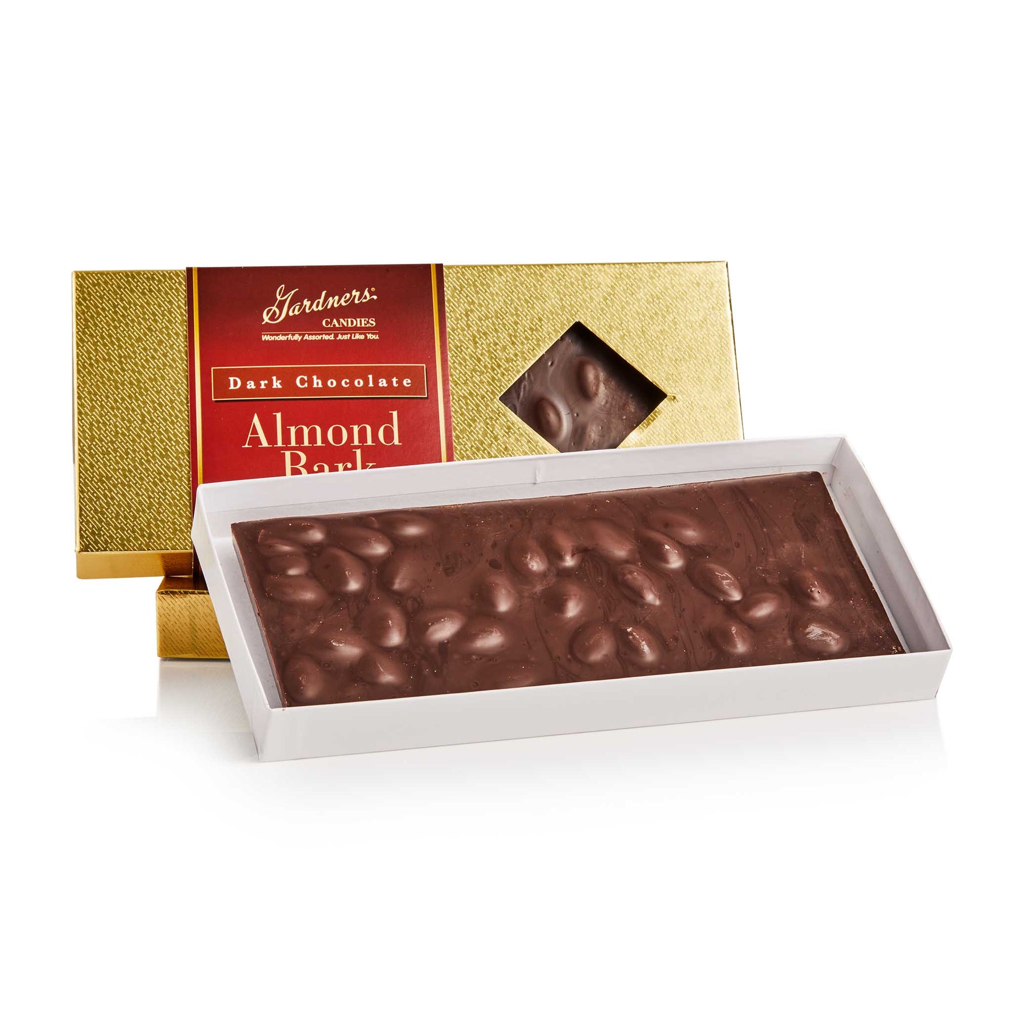 Chocolate Barks Dark Almond Bark 8 oz.
