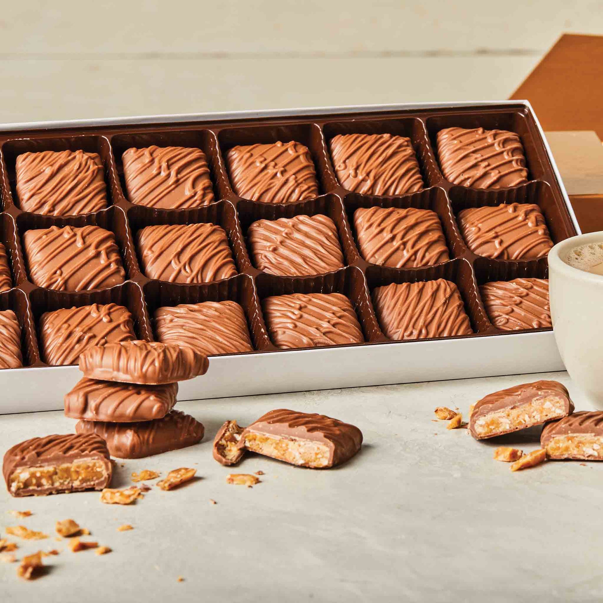 Butter Almond Toffee 18 pcs. | 12 oz.