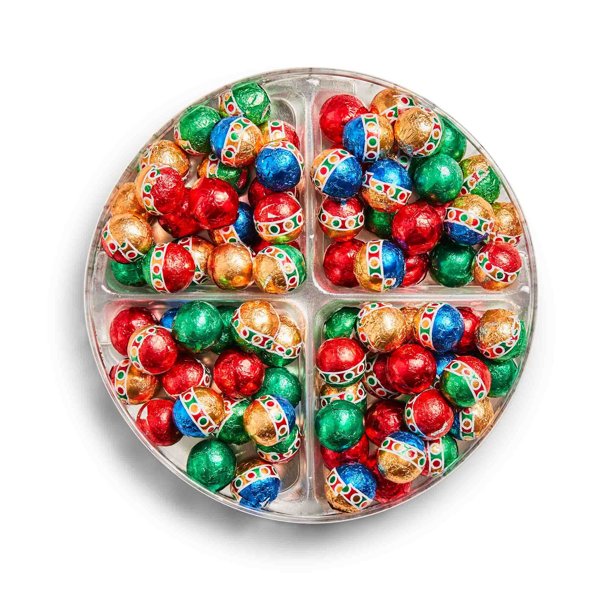 Crystal Collection Milk Foil Balls  11 oz.