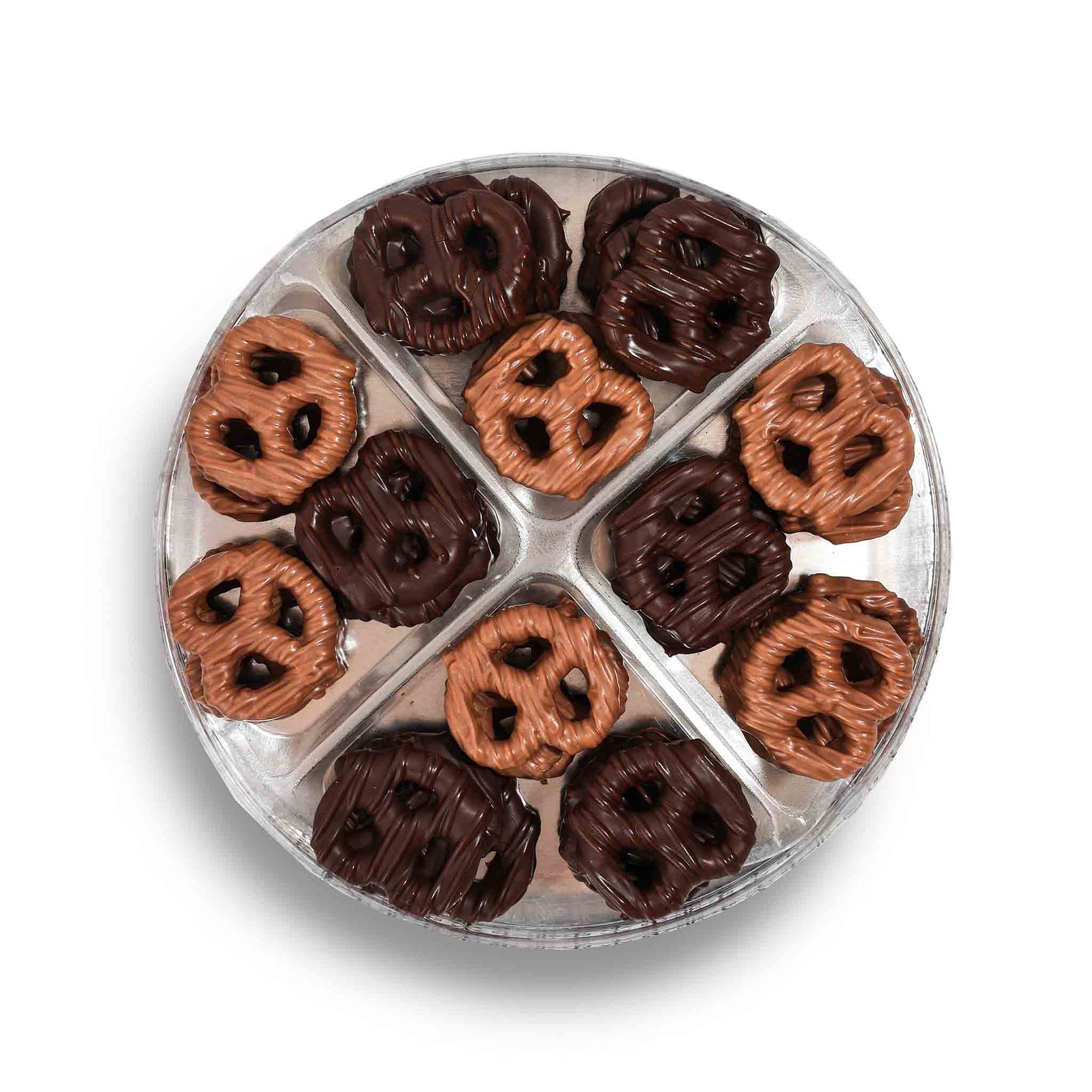 Crystal Collection Milk & Dark Pretzels  8 oz. | 36 pcs.