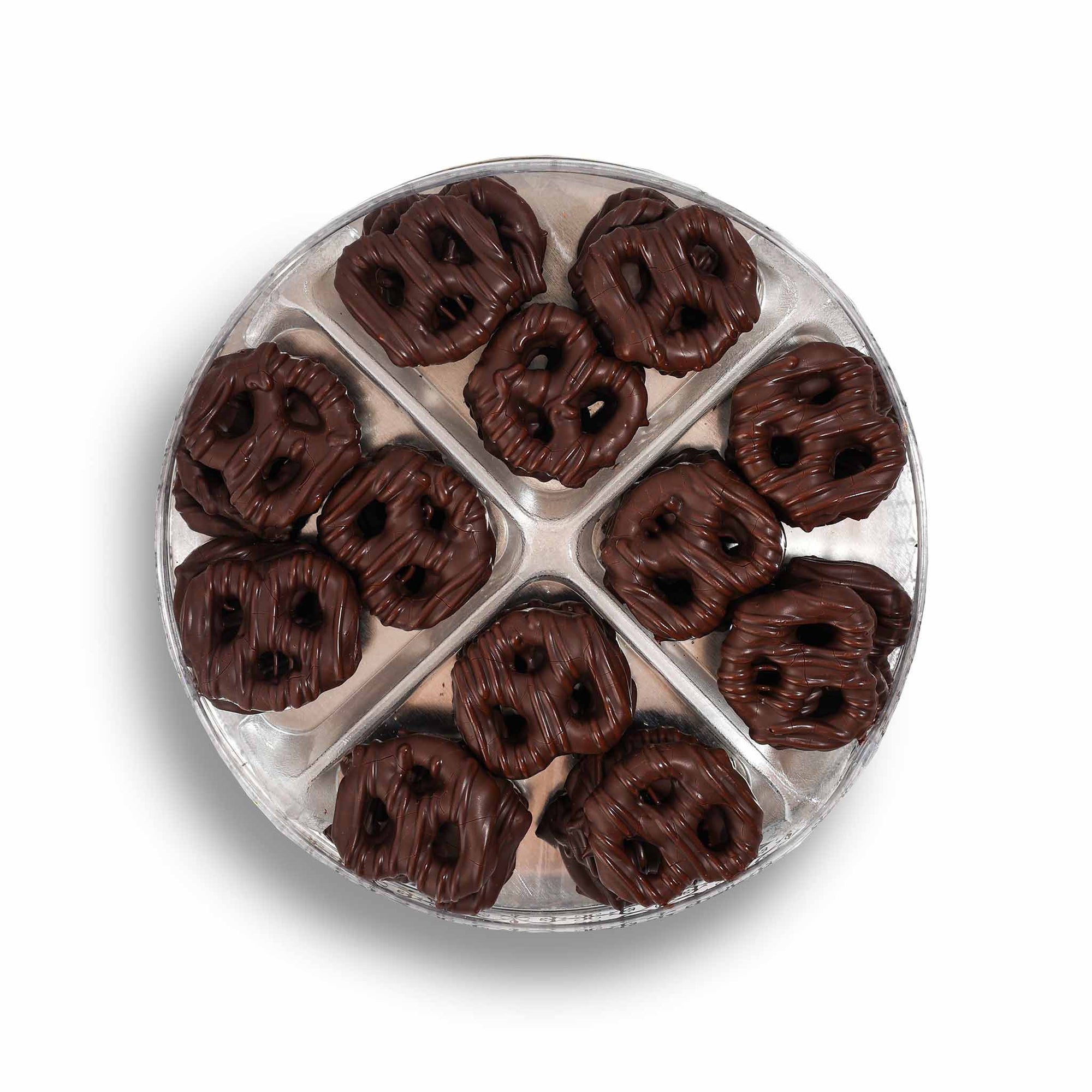 Crystal Collection Dark Mini Pretzels  8 oz. | 36 pcs.