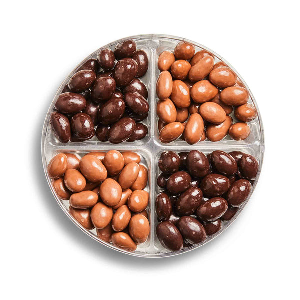 Crystal Collection Almonds Milk & Dark Almonds 14 oz.