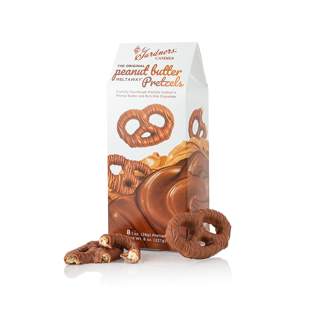 Original Peanut Butter Meltaway® Pretzels 8 OZ PBM PRETZELS 8 oz. | 8 pcs.