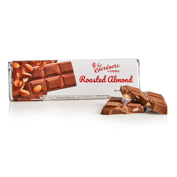 Chocolate Bars Roasted Almond 2 oz.