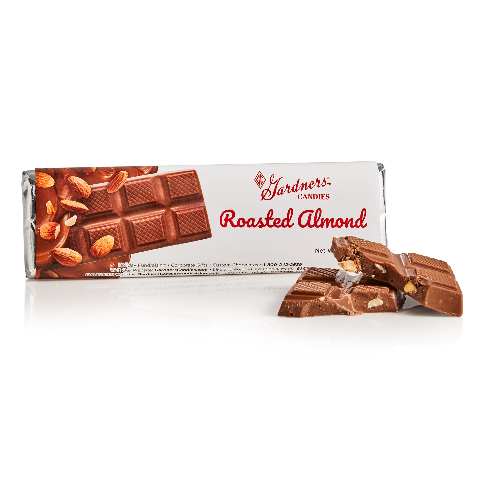 Chocolate Bars Roasted Almond 2 oz.