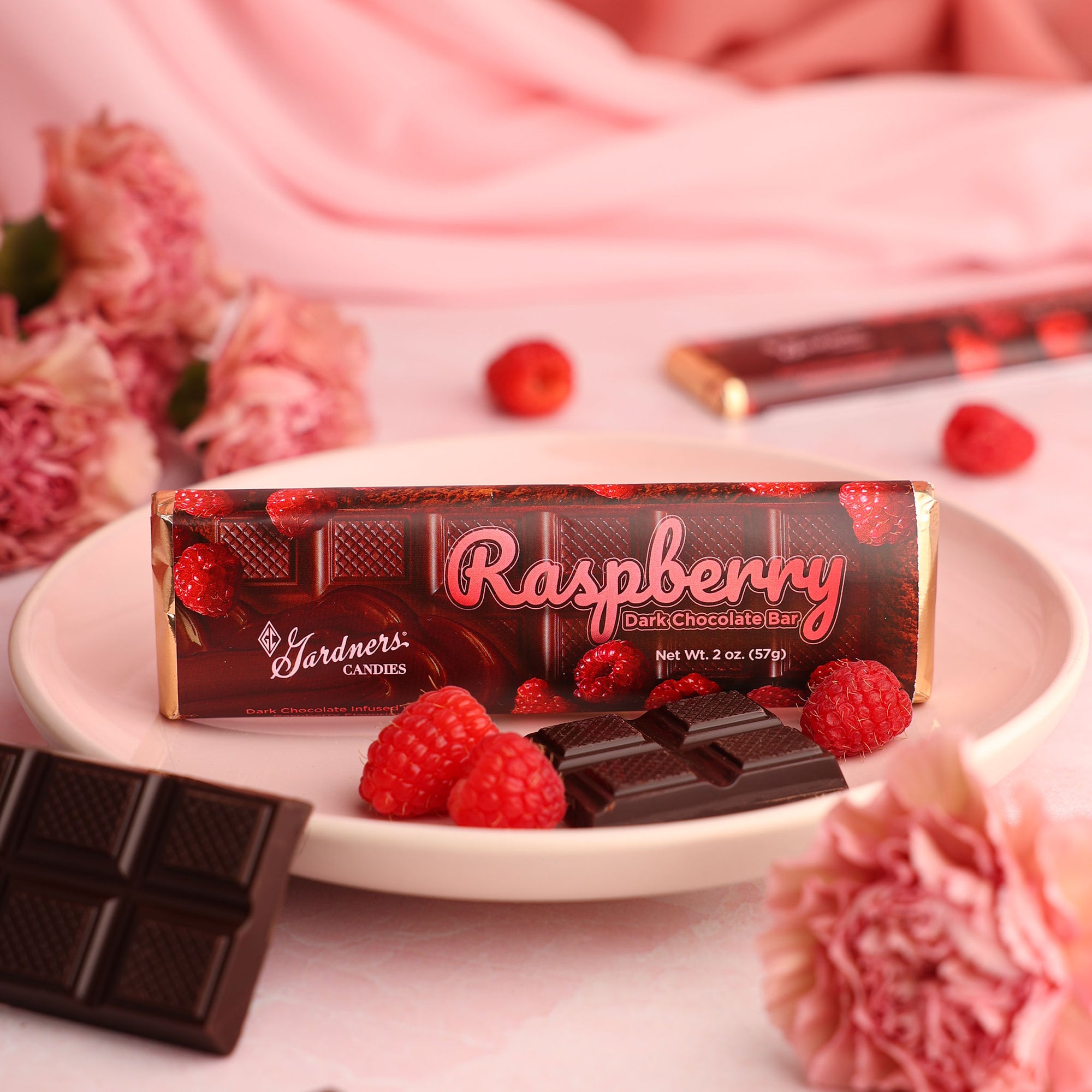 Raspberry Dark Chocolate Bar