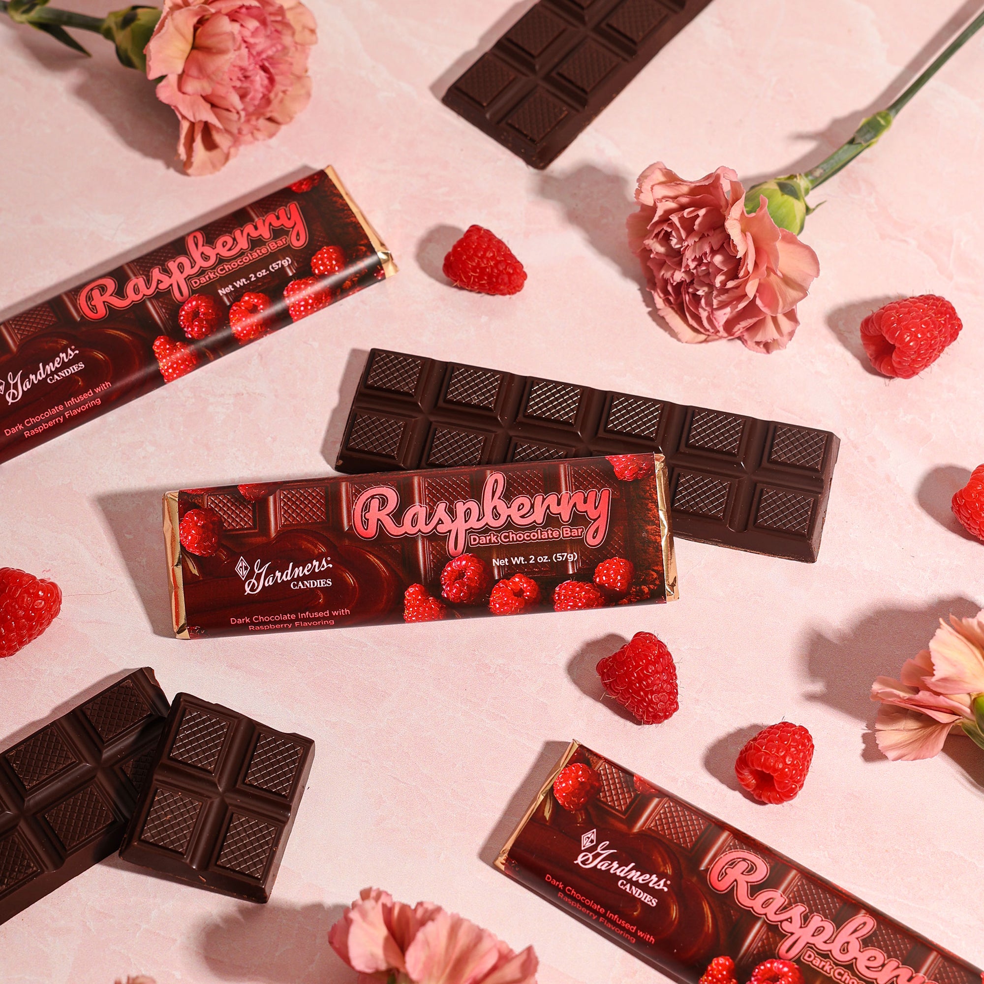 Raspberry Dark Chocolate Bar