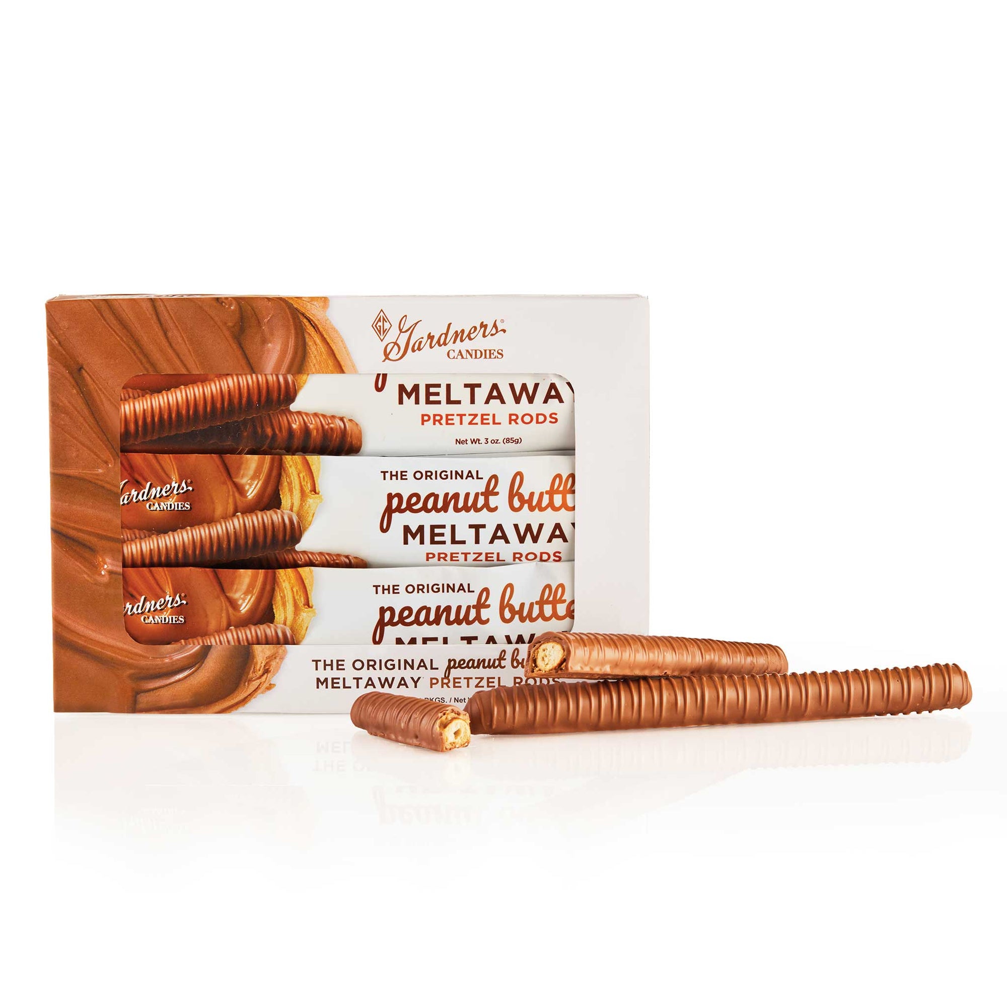 Original Peanut Butter Meltaway® Pretzel Rod Gift Box 18 oz.