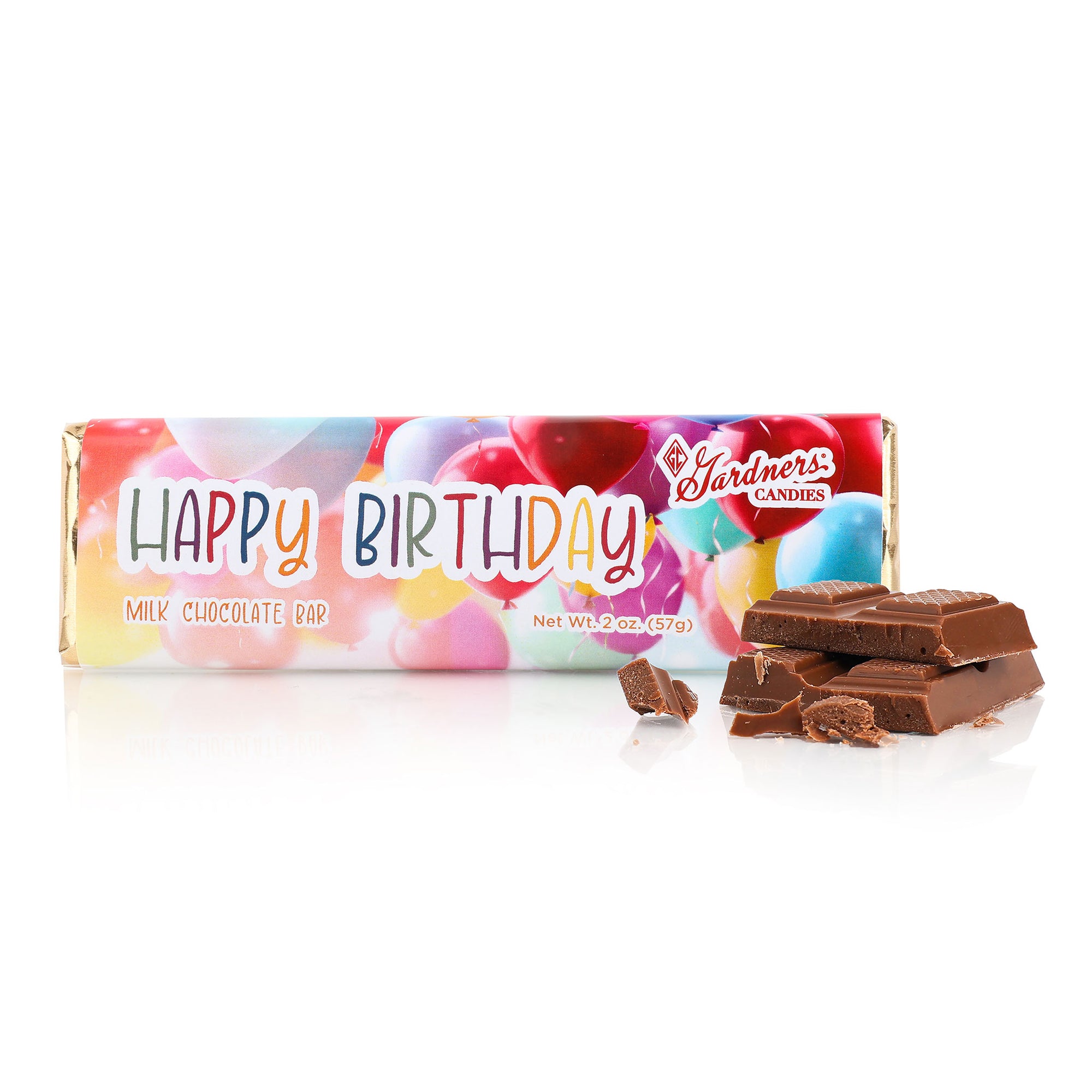 Happy Birthday Bar Milk Chocolate 2 oz.