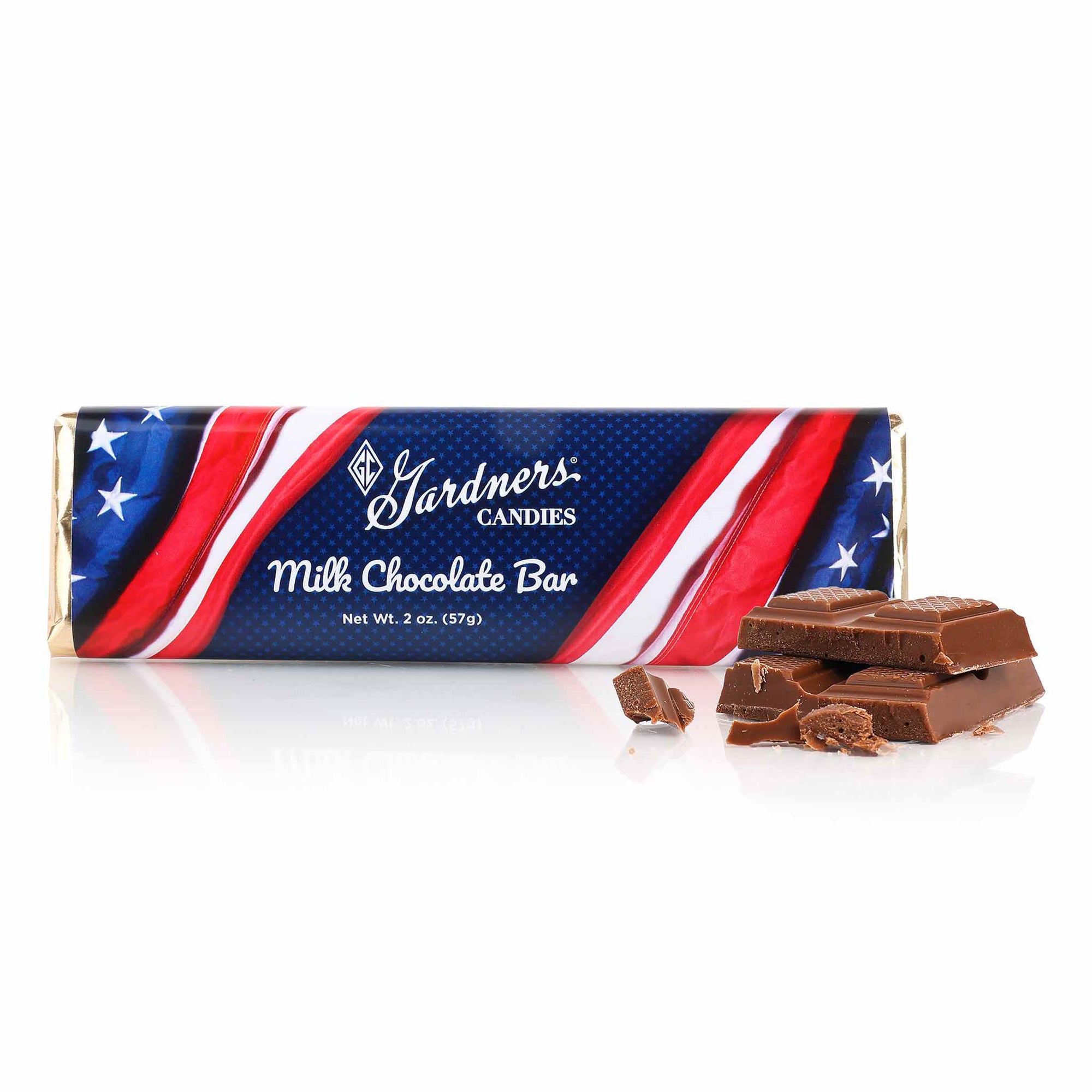 Red White & Blue Bar Milk Chocolate 2 oz.