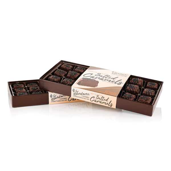 Salted Caramels Dark Caramels 21 pcs. | 12.5 oz.