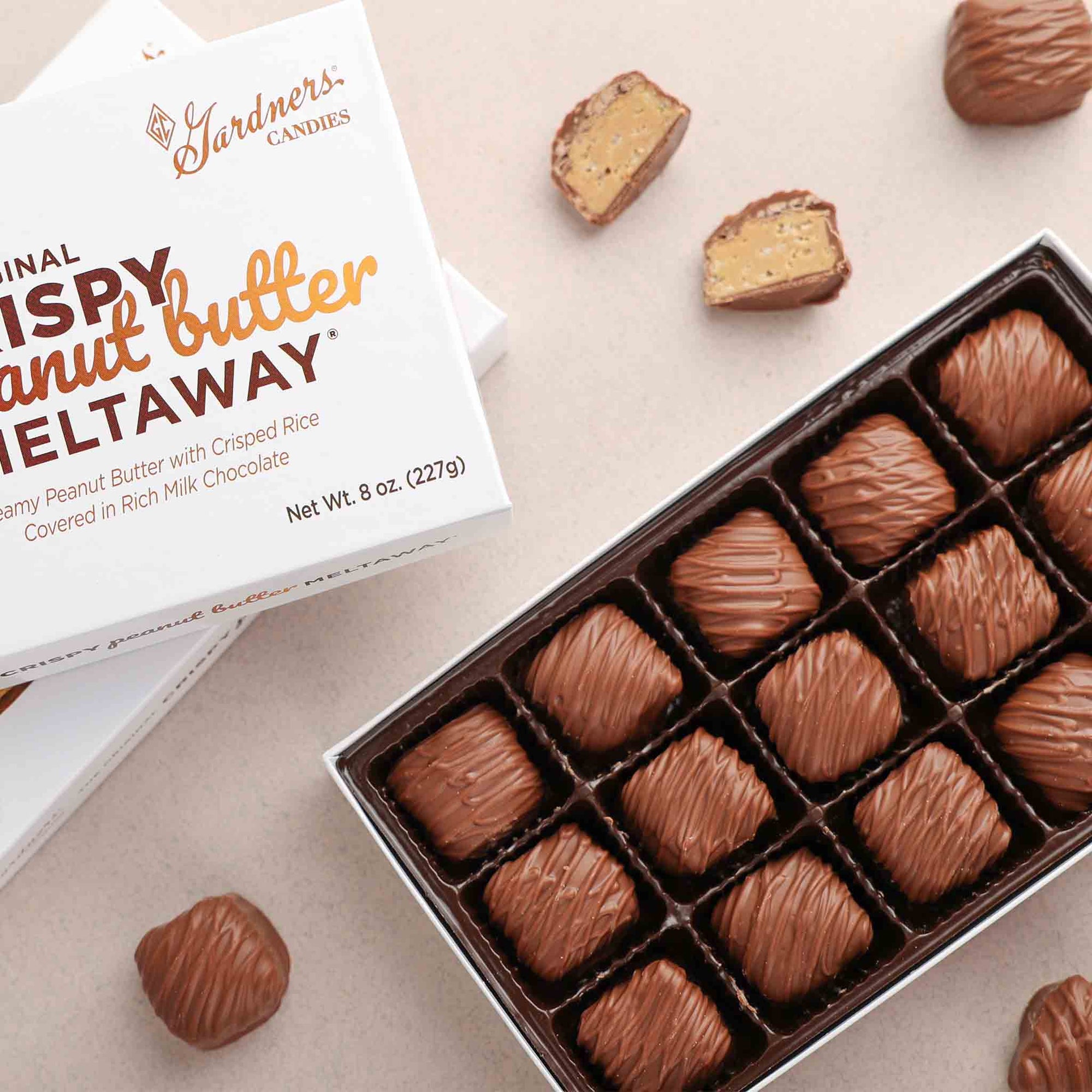 Crispy Original Peanut Butter Meltaways® 8 oz. | 15 pcs.