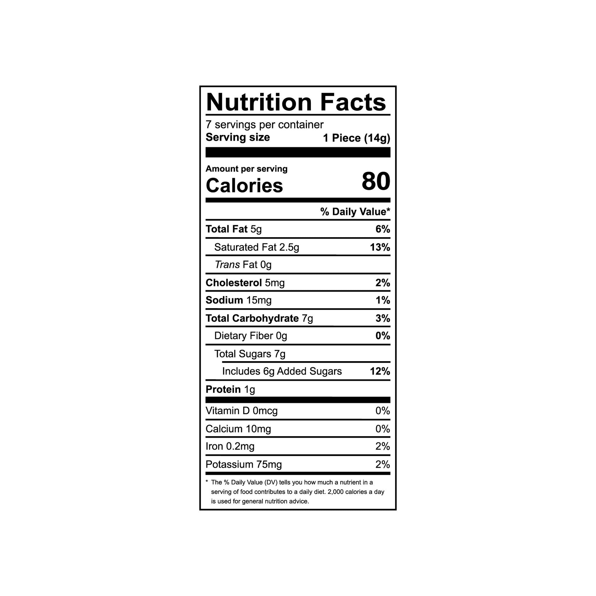 Dark Original Peanut Butter Meltaway® Pouch Bag 7 pcs. | 3.5 oz.