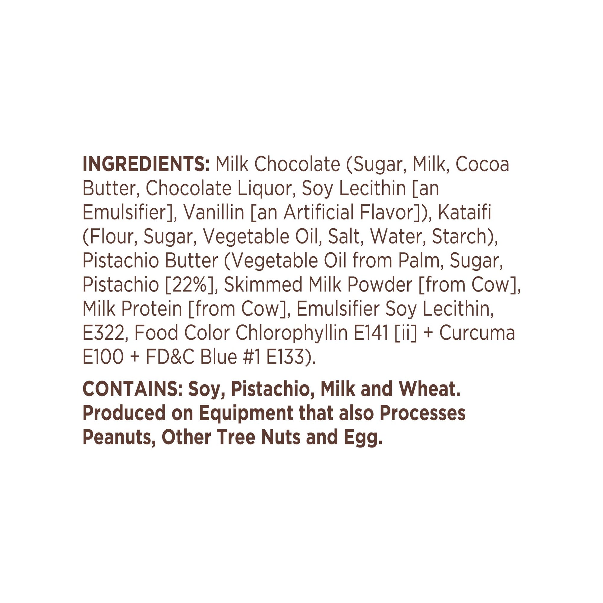Dubai-Style Chocolate Bites Pouch Bag 7 pcs. | 3.5 oz.