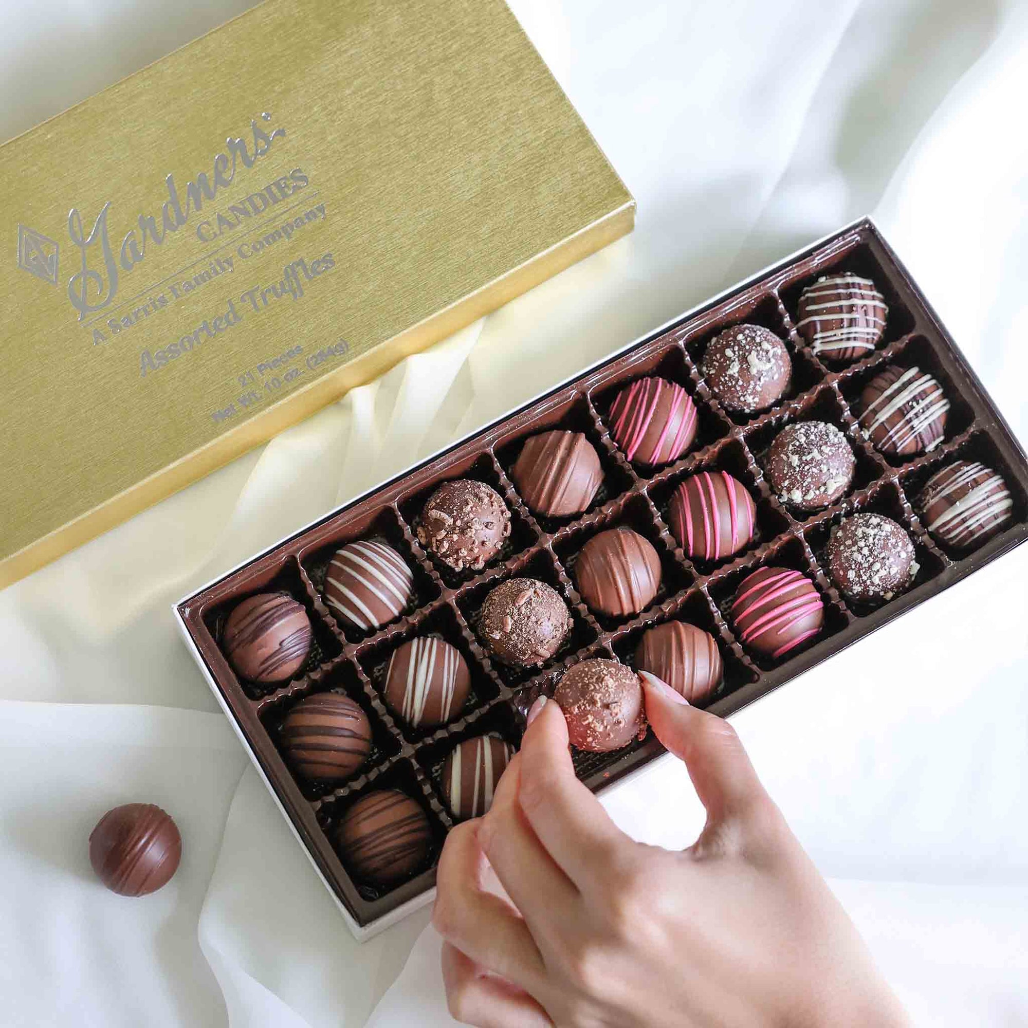 Assorted Truffles 21 pcs. | 10 oz.