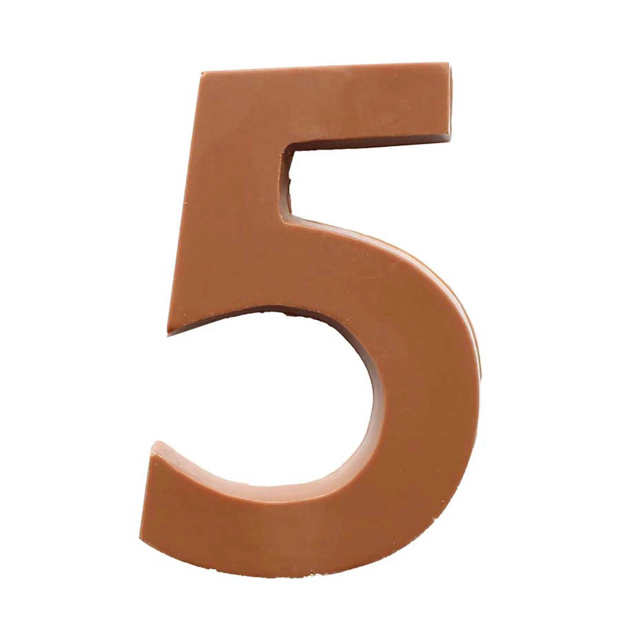 Chocolate Numbers 5 2-2.5 oz.
