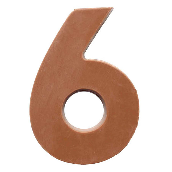 Chocolate Numbers 6 2-2.5 oz.