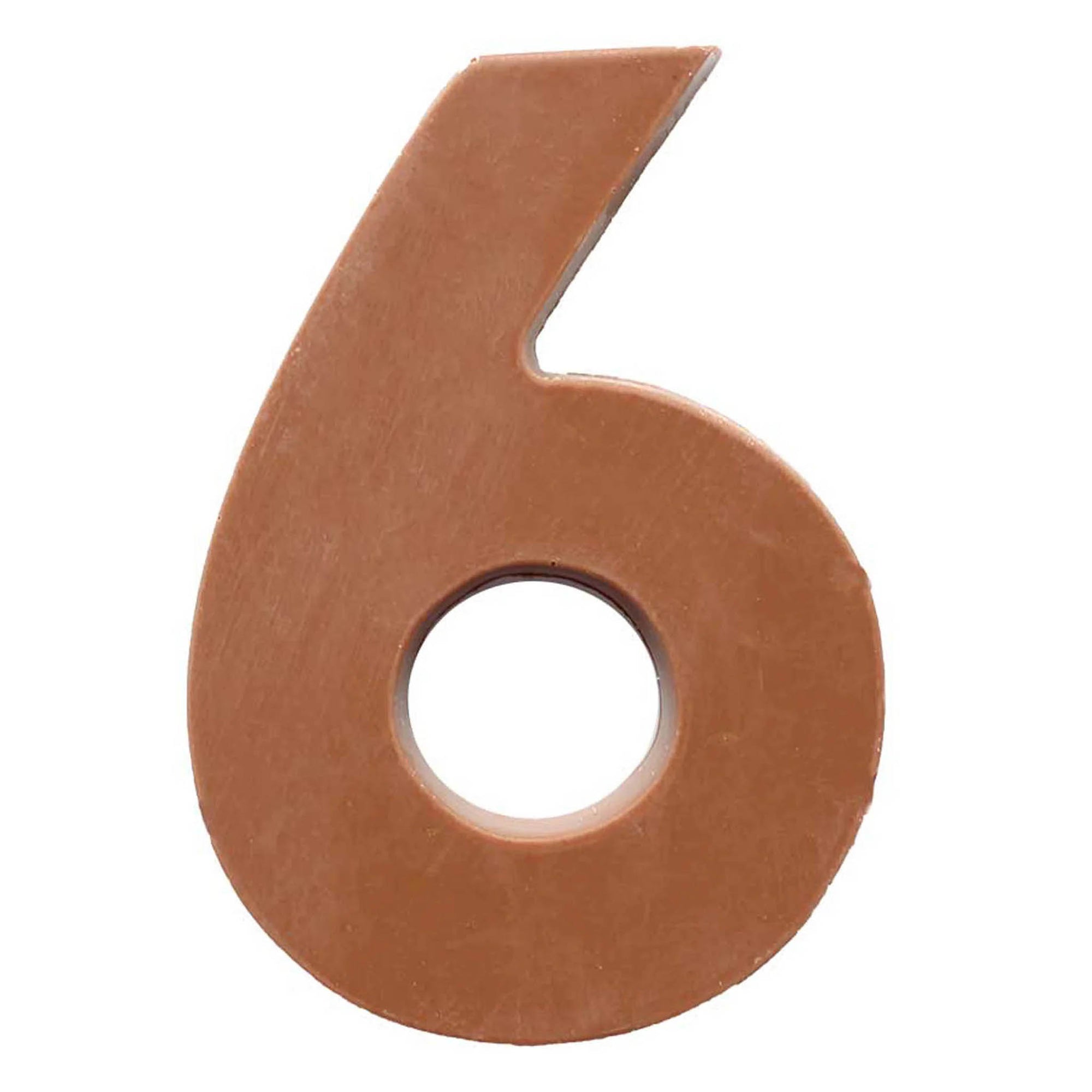 Chocolate Numbers 6 2-2.5 oz.