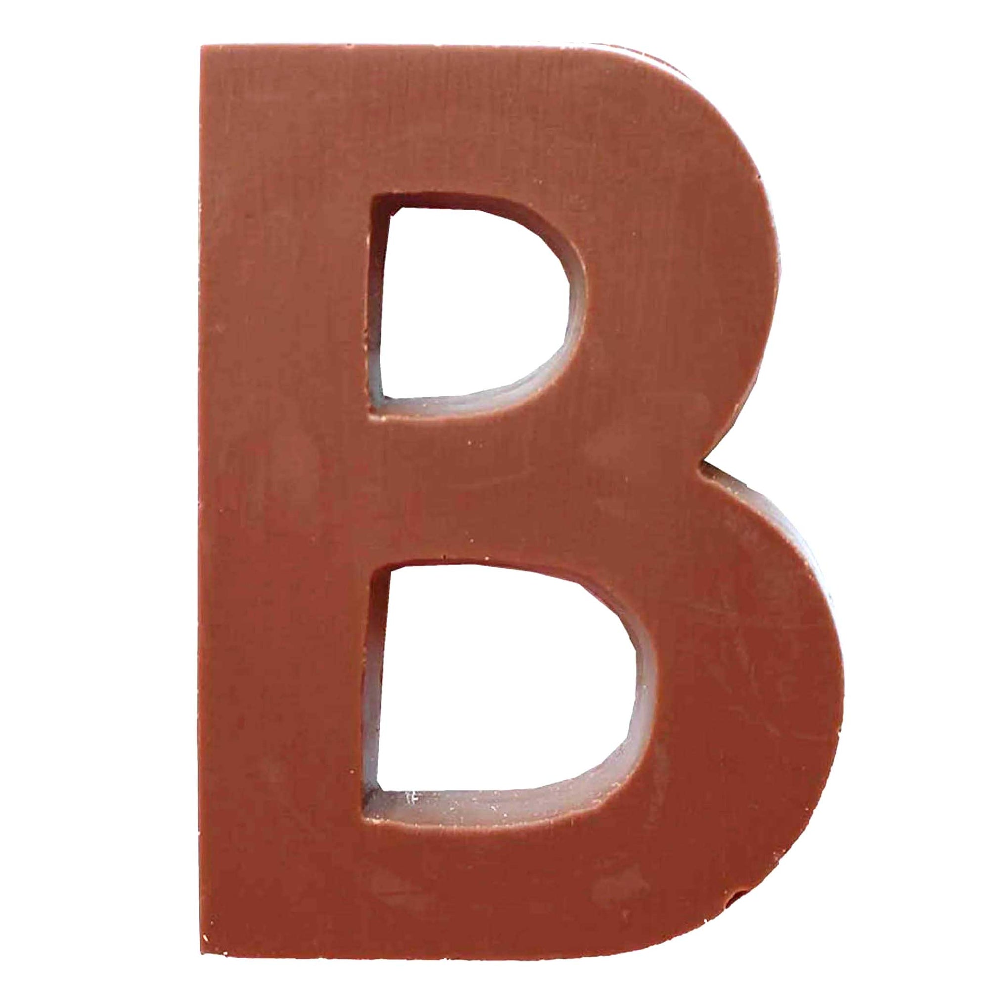 Chocolate Letters B 2-2.5 oz.