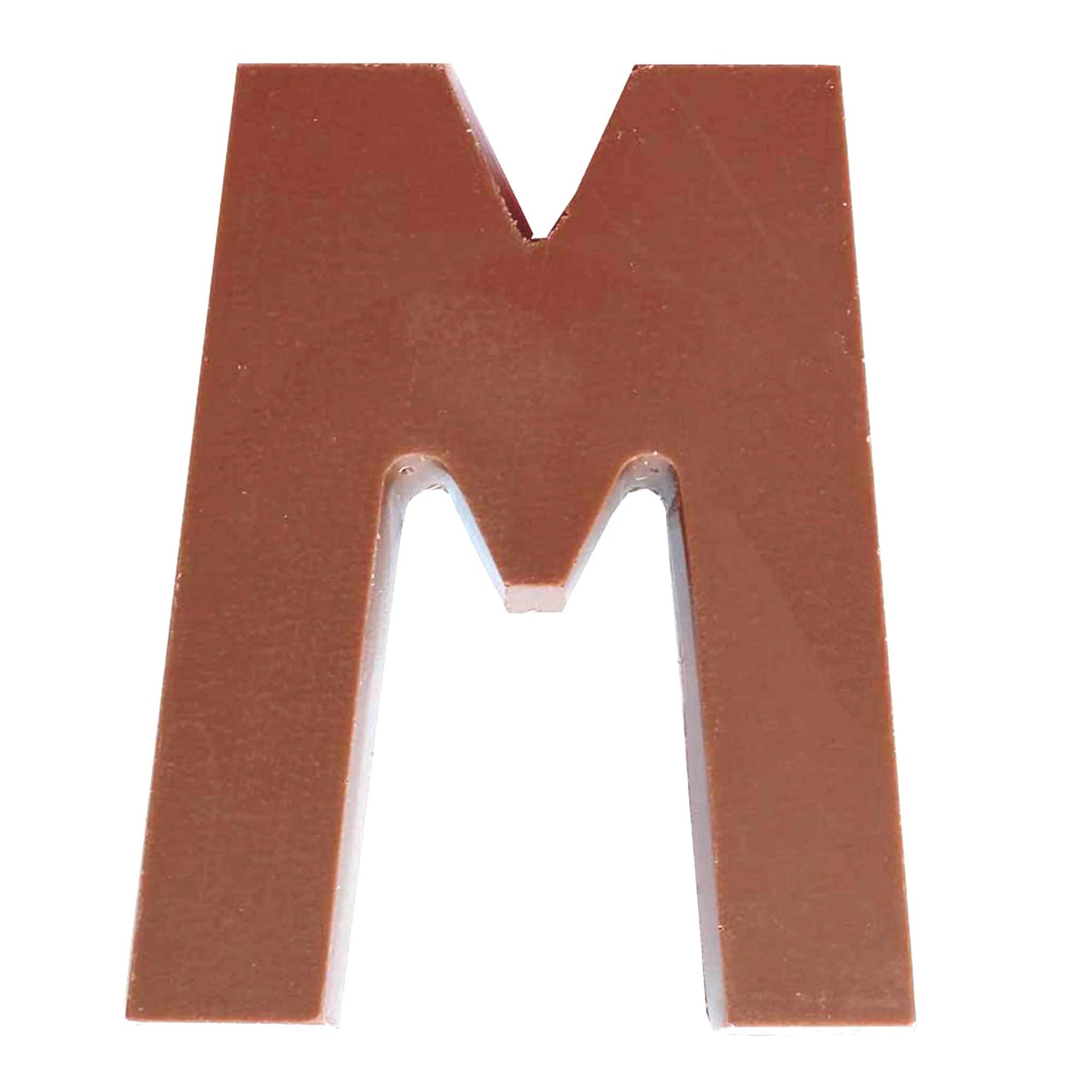 Chocolate Letters M 2-2.5 oz.