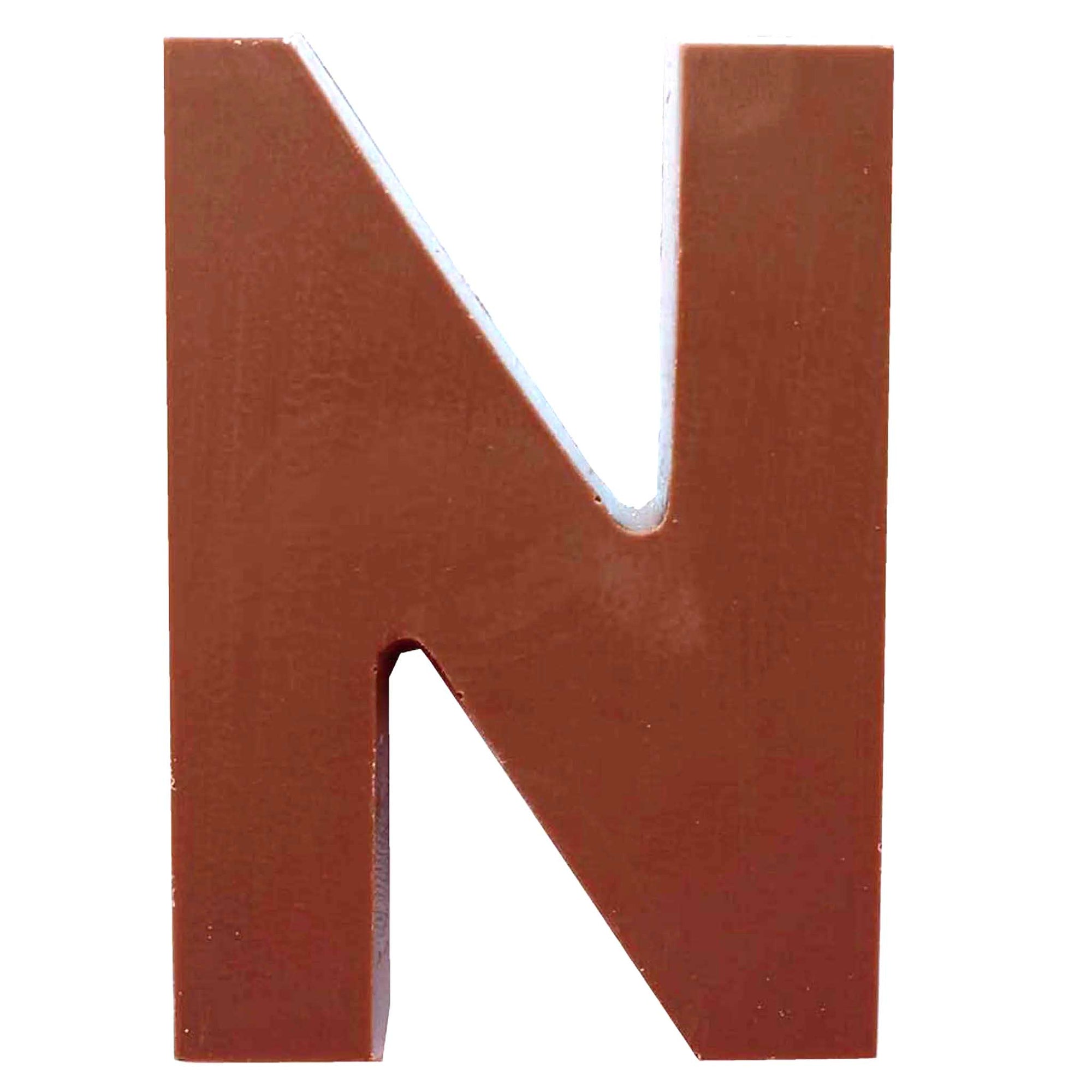 Chocolate Letters N 2-2.5 oz.