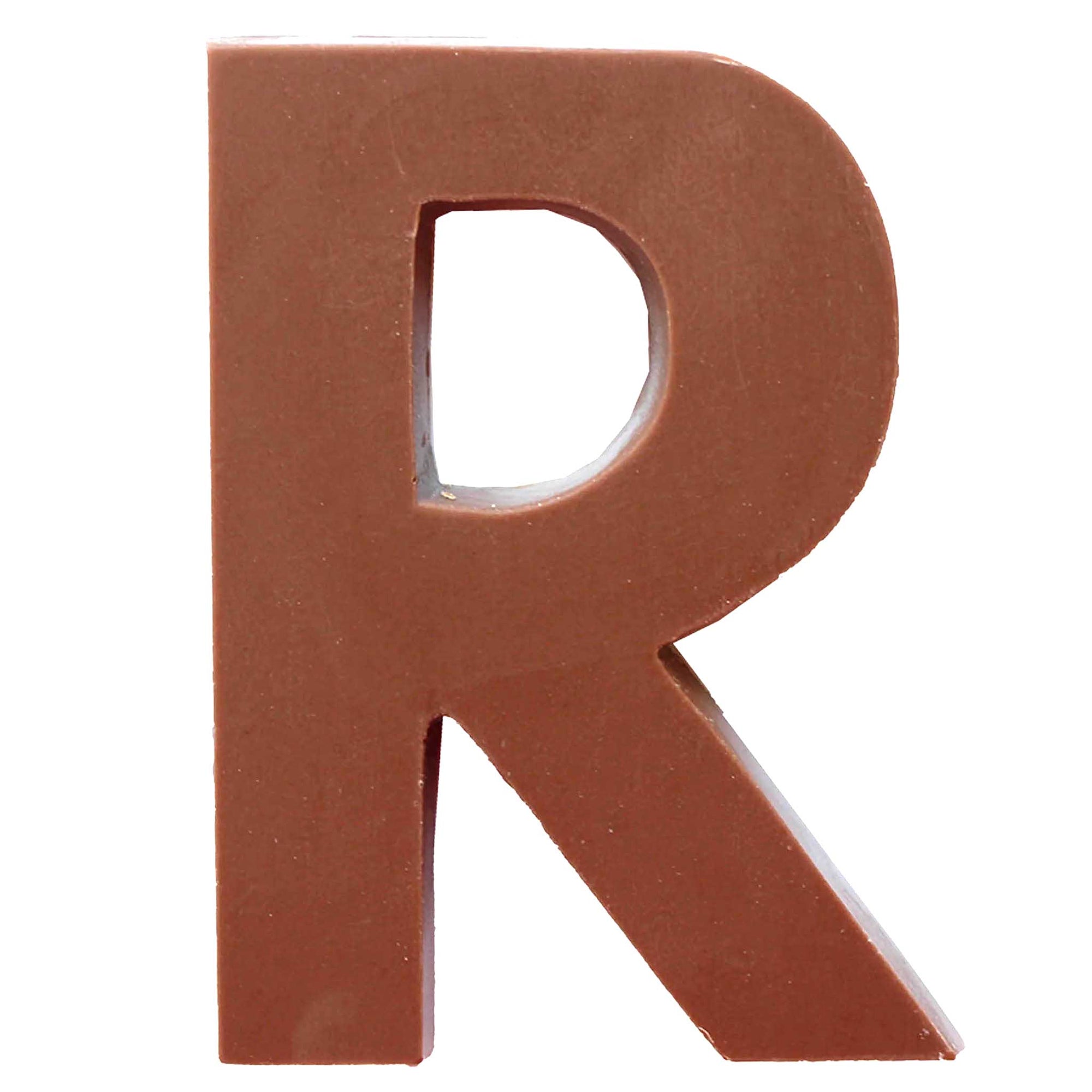 Chocolate Letters R 2-2.5 oz.