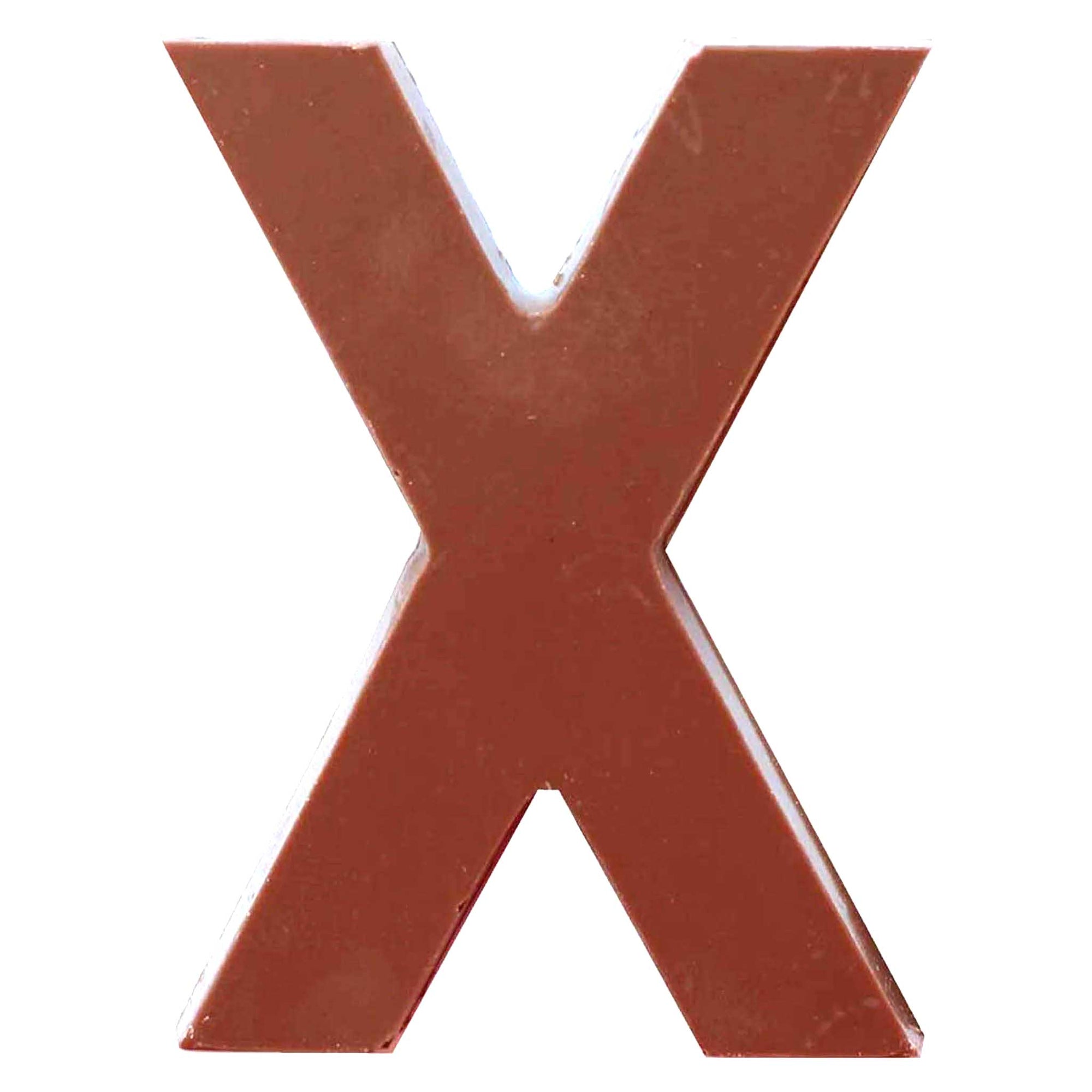 Chocolate Letters X 2-2.5 oz.