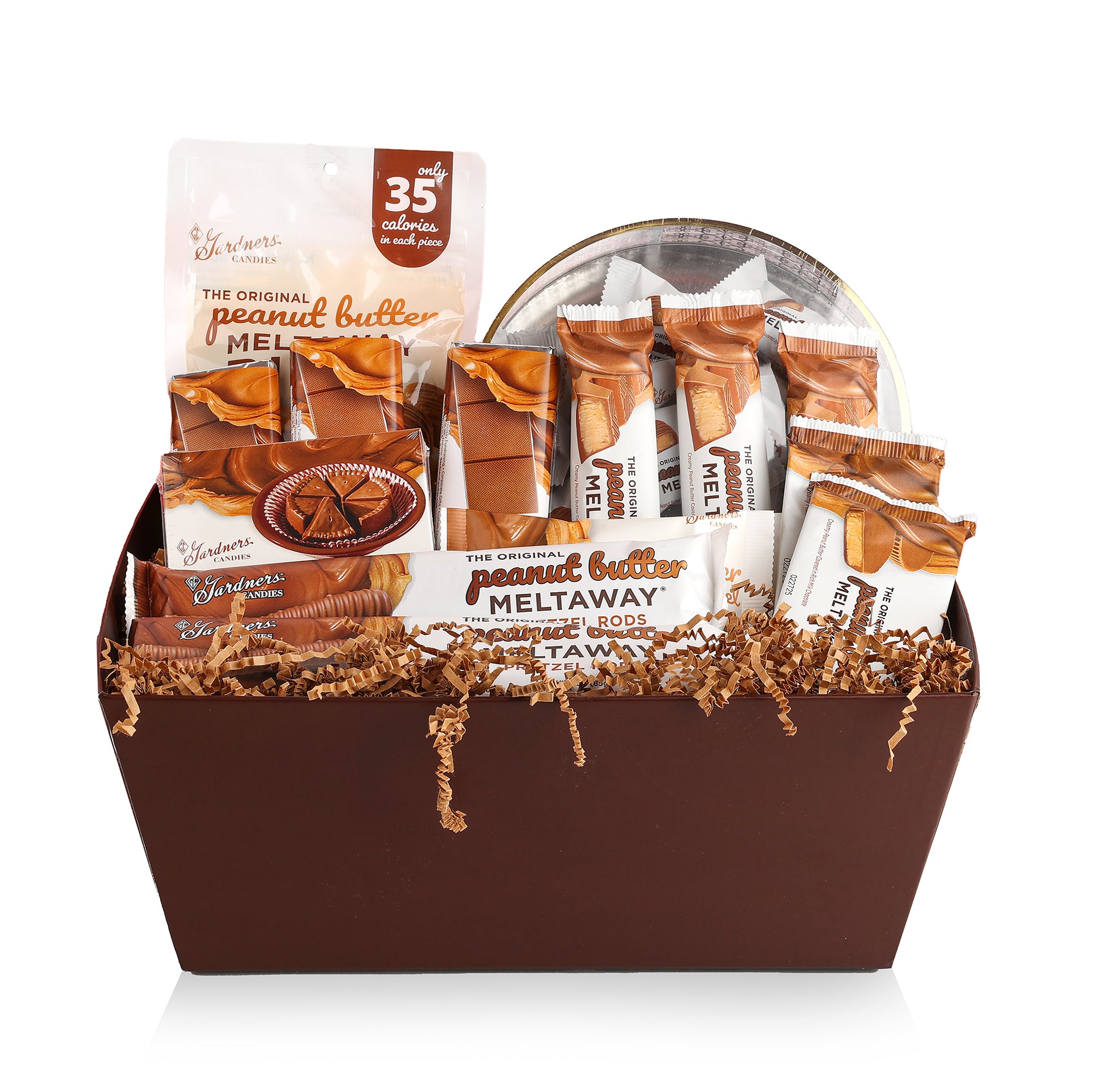 Original Peanut Butter Meltaway® Breakroom Basket Large 39.5 oz. | 15 pkgs.
