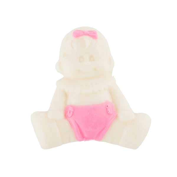 Baby Girl White with Pink .75 oz.