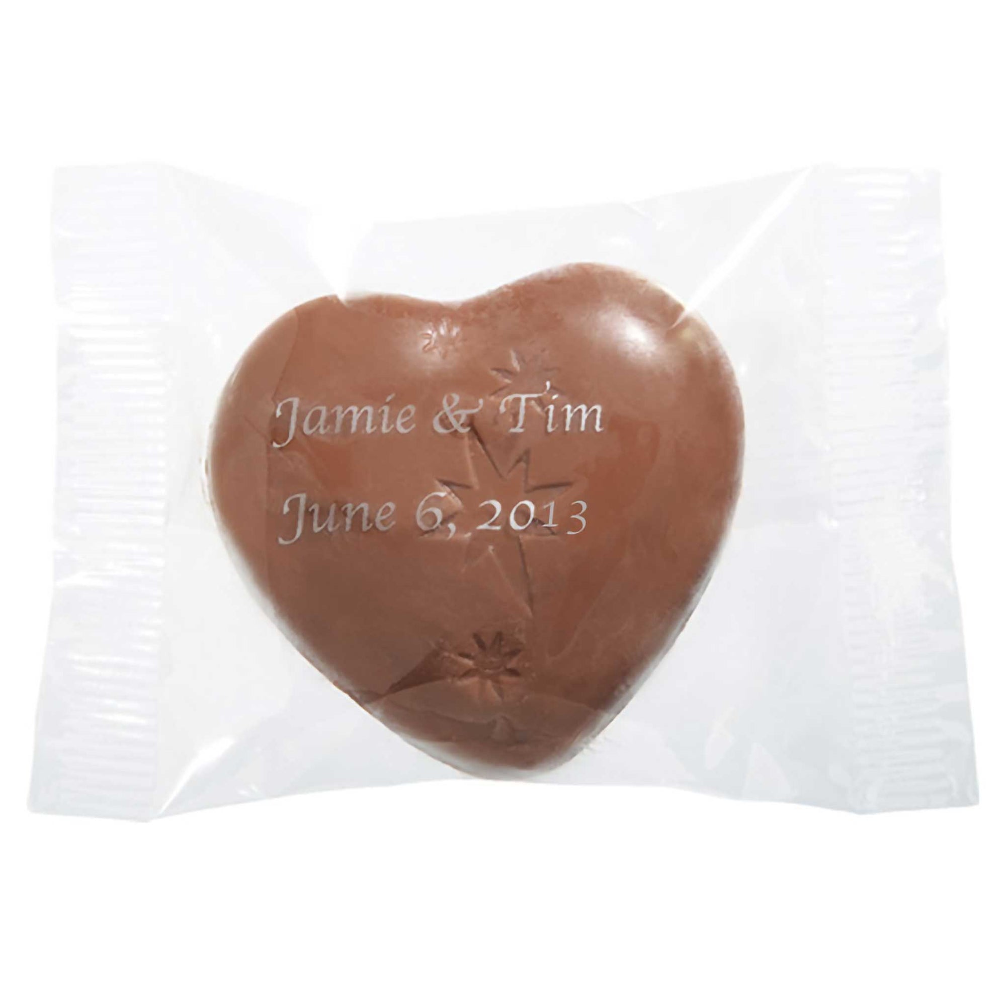 Wrapped Heart With Text 1.25 oz.