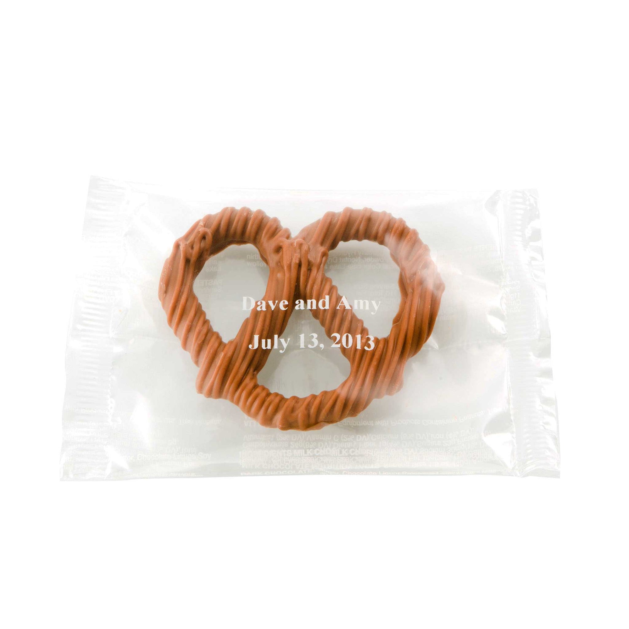 Individual Pretzel With Text .6 oz.