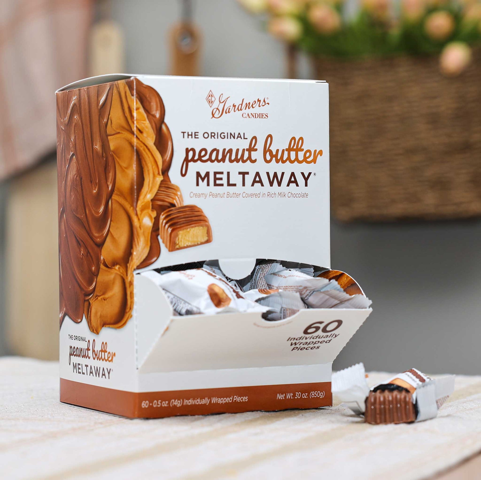 Individually Wrapped Original Peanut Butter Meltaway® 60 ct. 30 oz.
