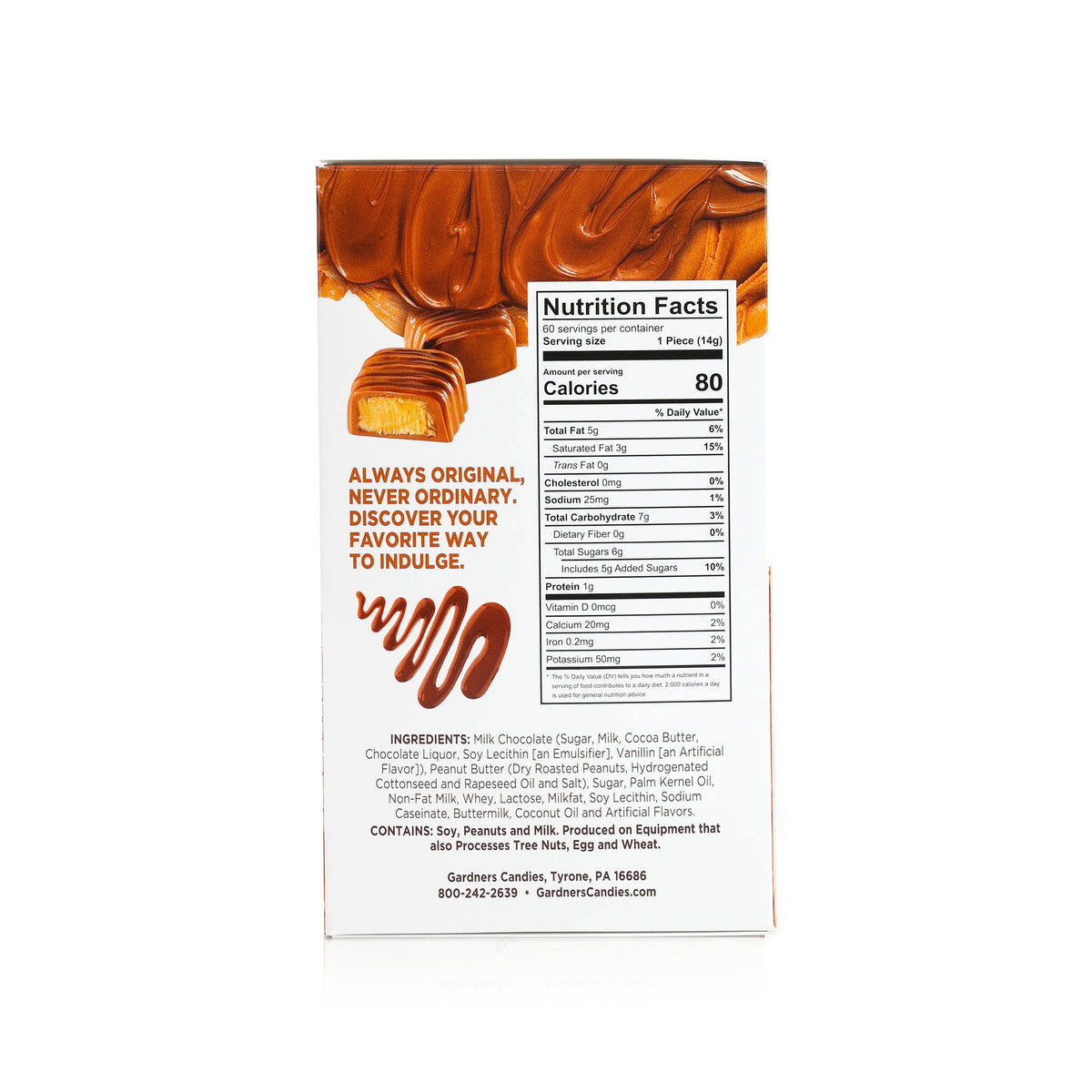 Individually Wrapped Original Peanut Butter Meltaway® 60 ct.