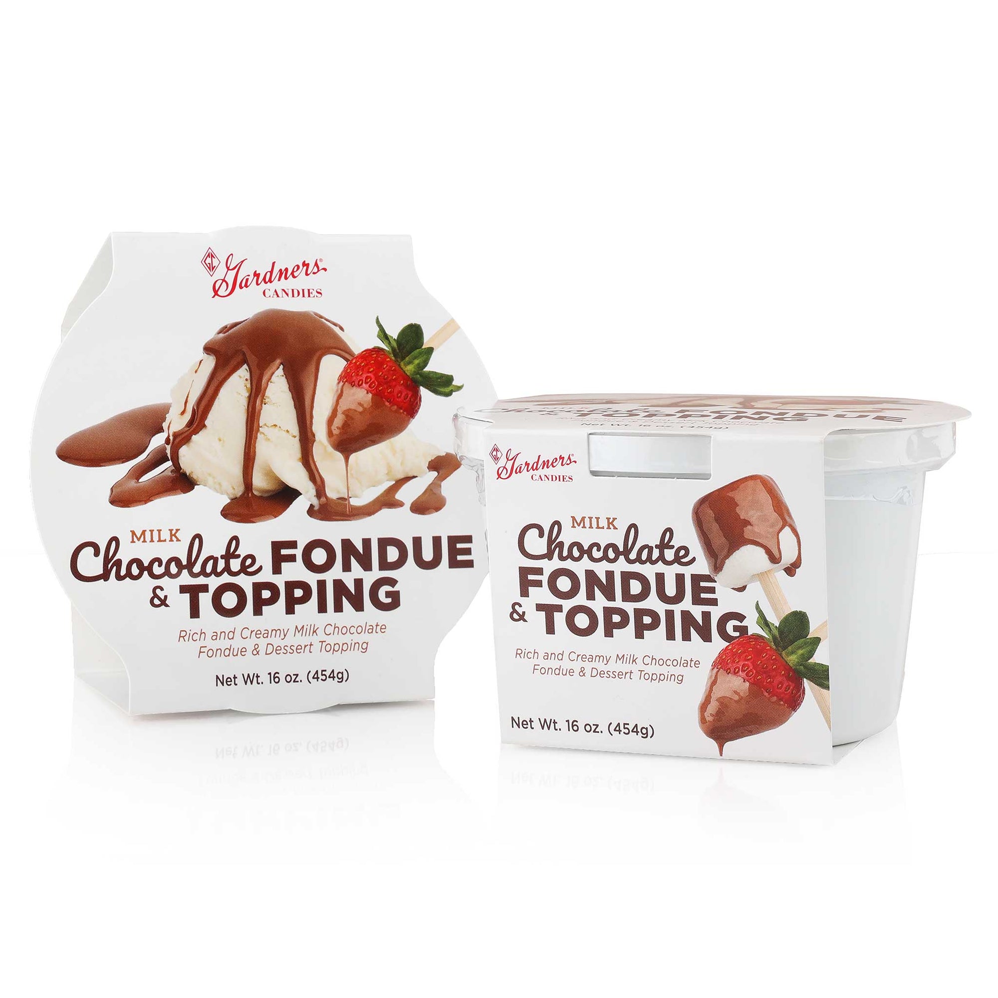 Milk Chocolate Fondue & Topping 16 oz. 16 oz.