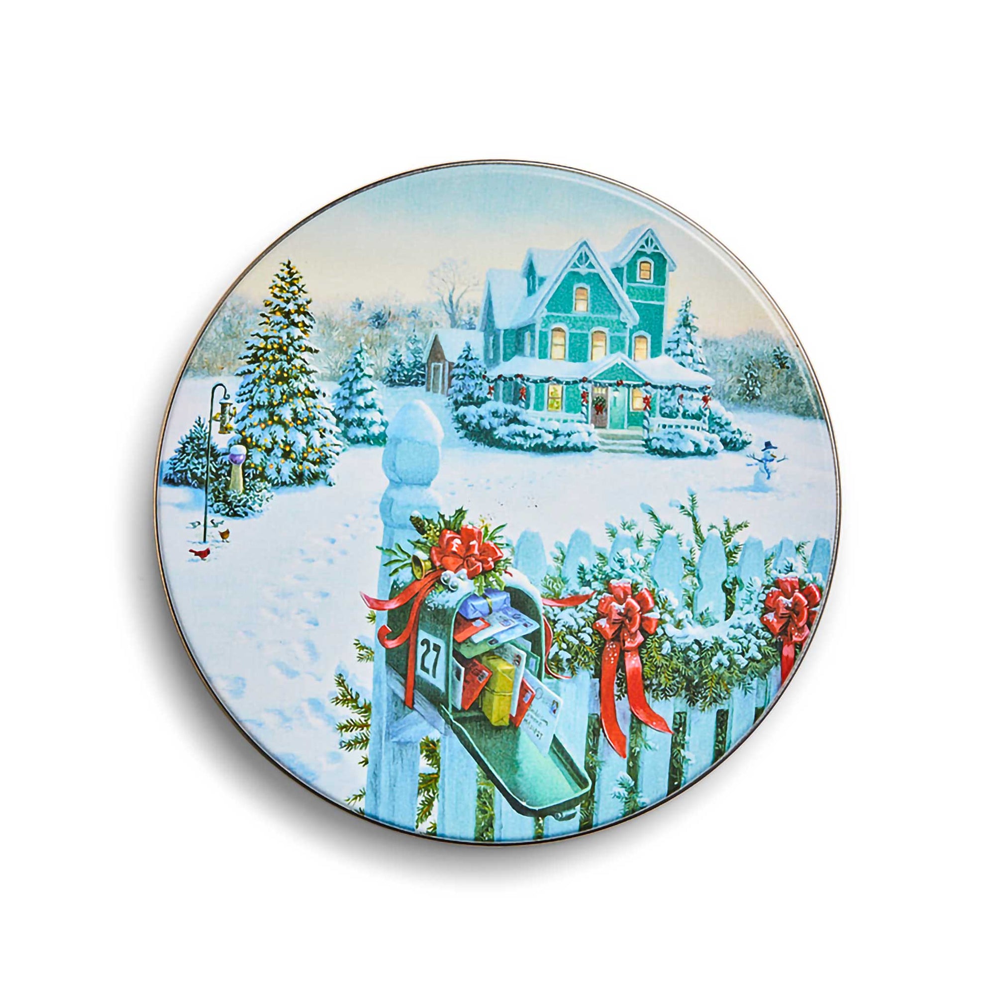 Christmas Tin- Roasted Mixed Nuts 16 oz.