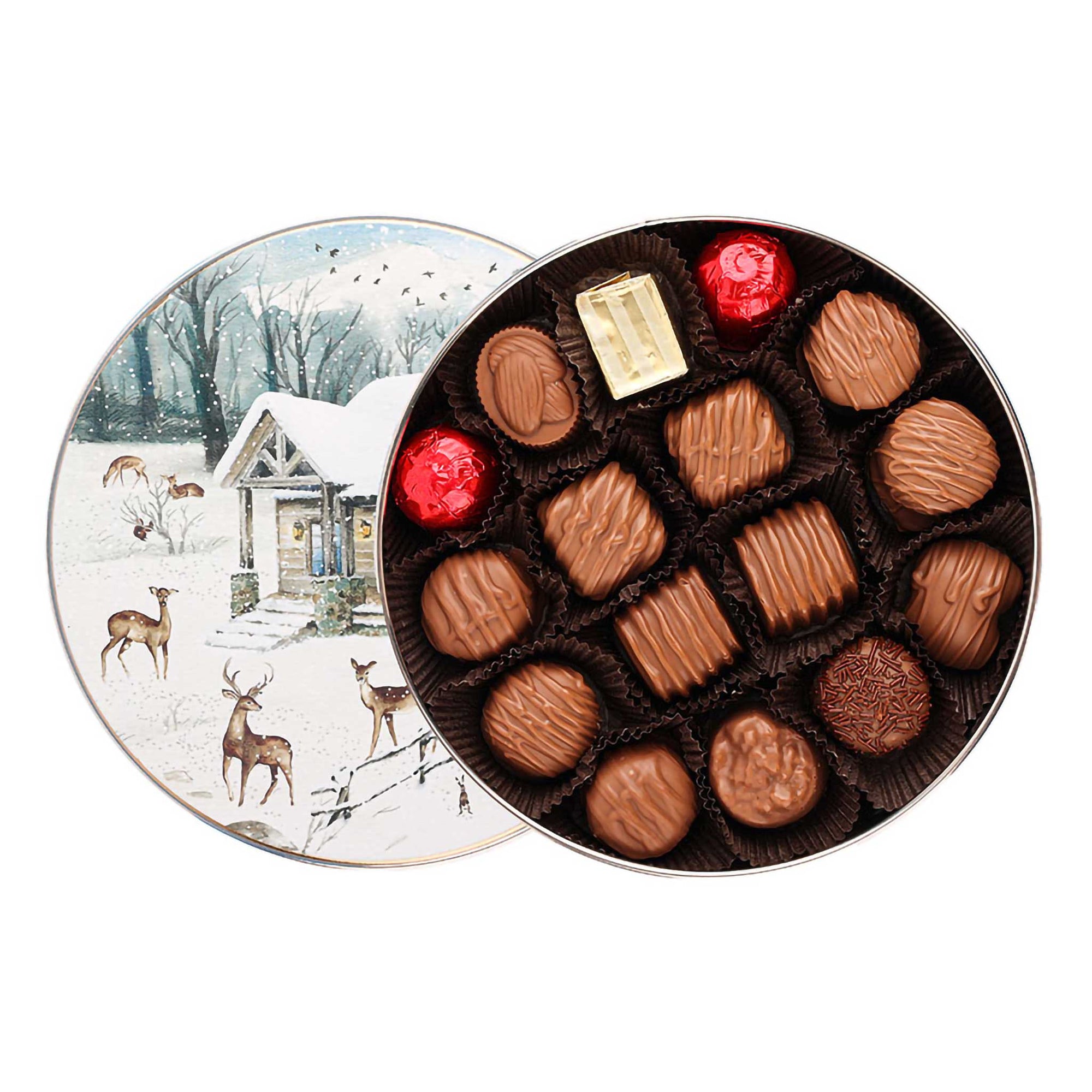 Christmas Tin Deluxe Assortment 16 oz.