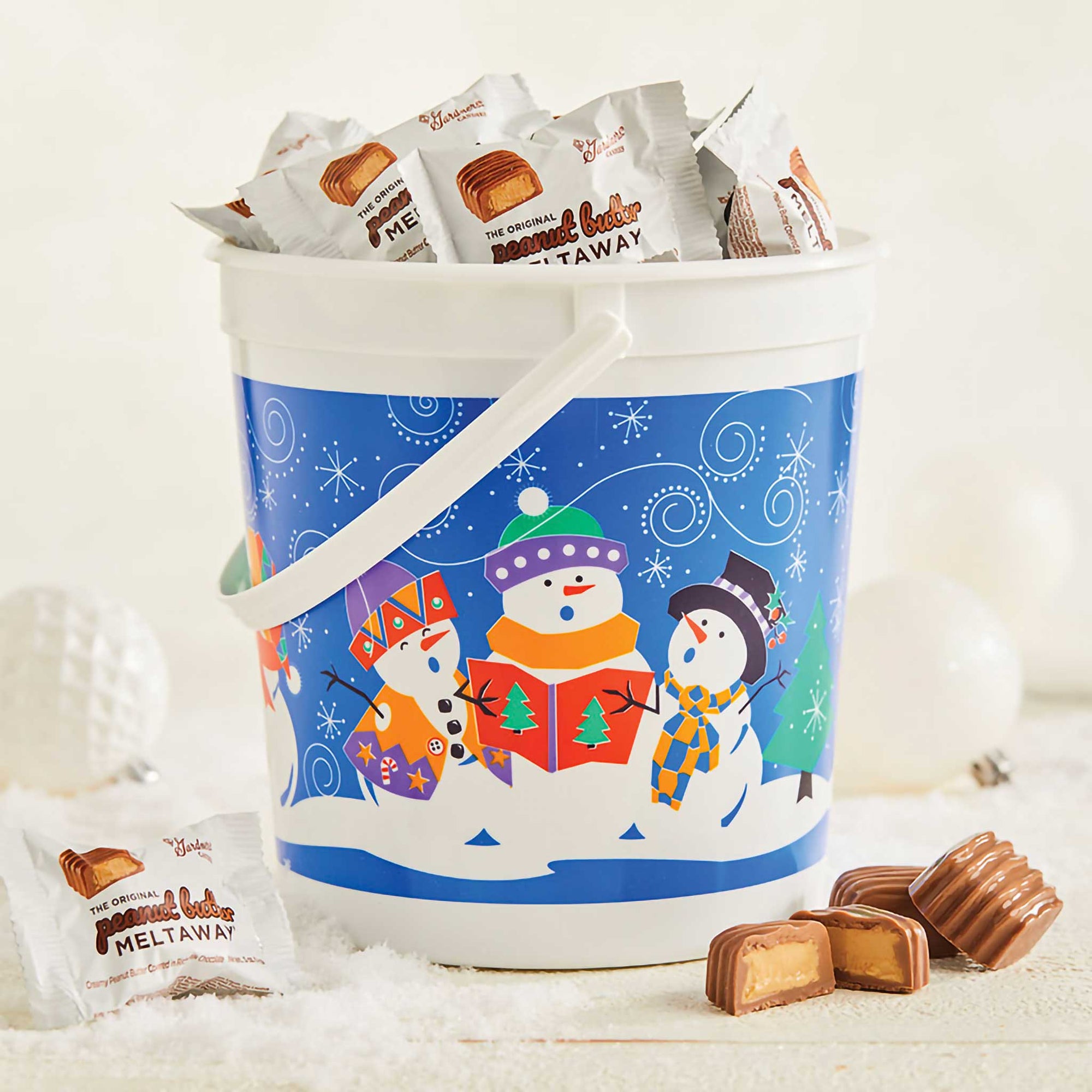 Original Peanut Butter Meltaway® Christmas Pail 48 ct. | 24 oz.