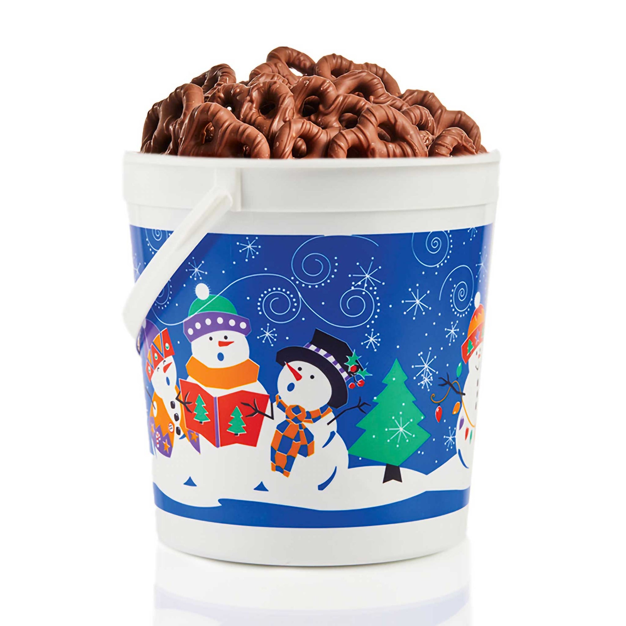 Christmas Mini Pretzel Pail Milk 28 oz.