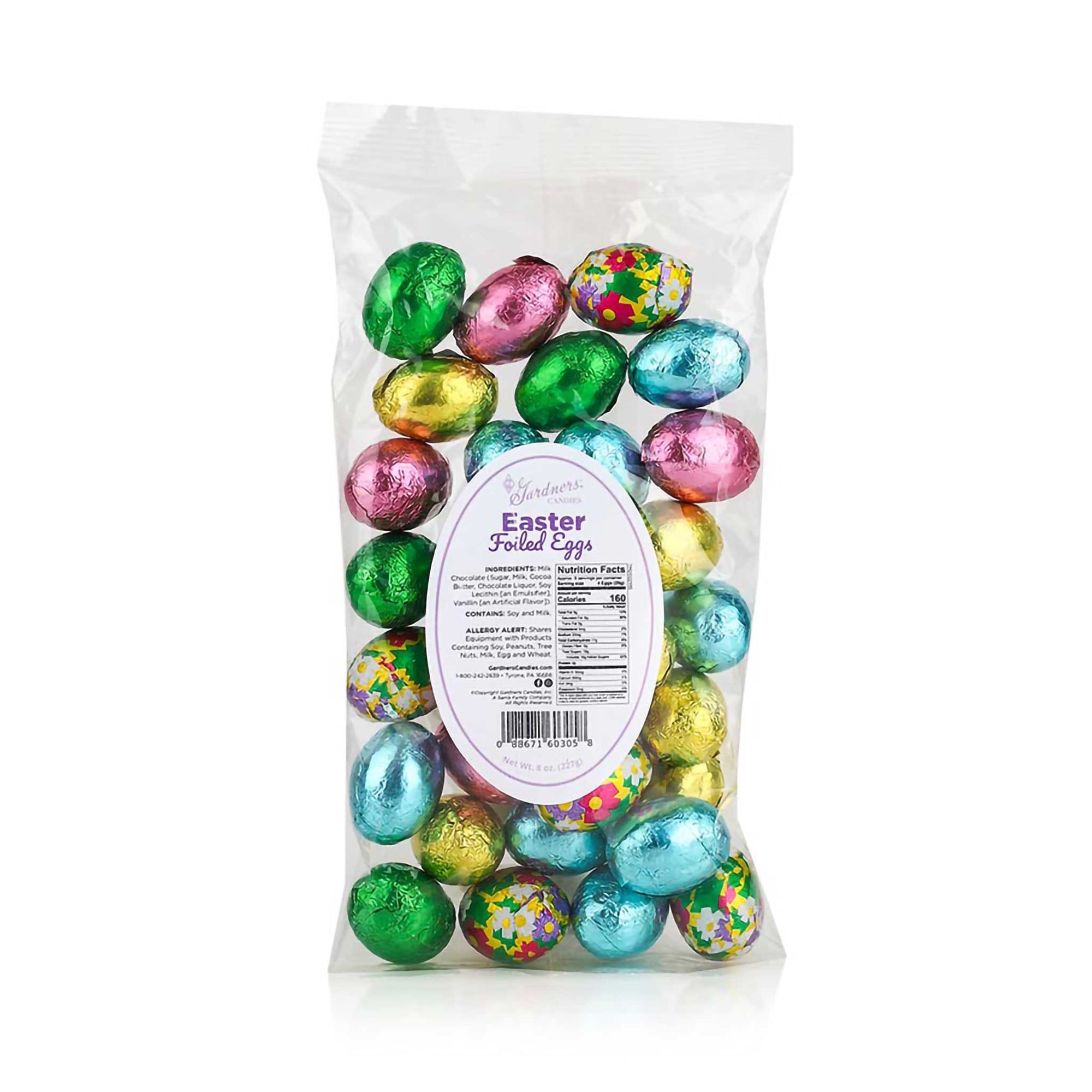 Foiled Easter Eggs 8 oz.