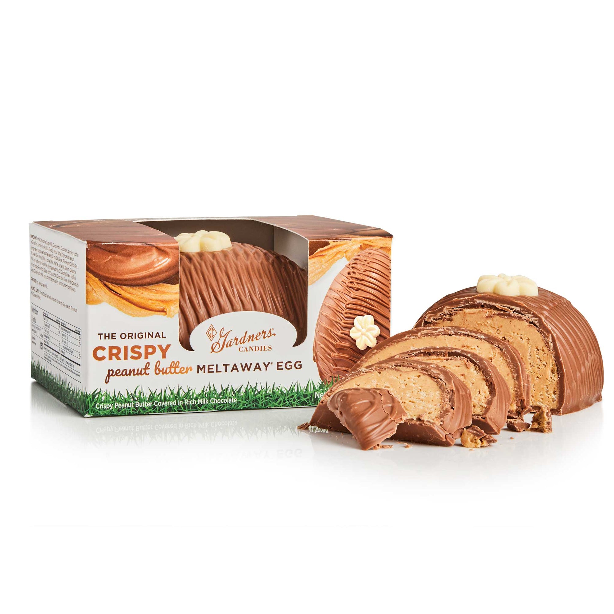 Original Crispy Peanut Butter Meltaway® Egg 8 oz Crispy PB Egg 8 oz.
