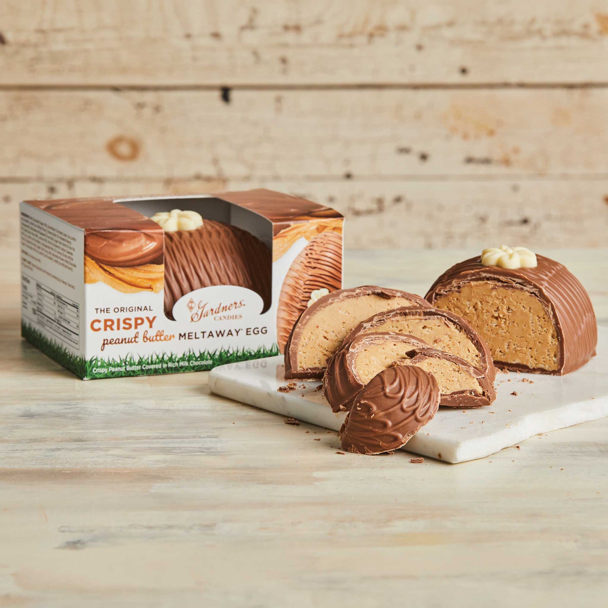 Original Crispy Peanut Butter Meltaway® Egg 8 oz Crispy PB Egg 8 oz.