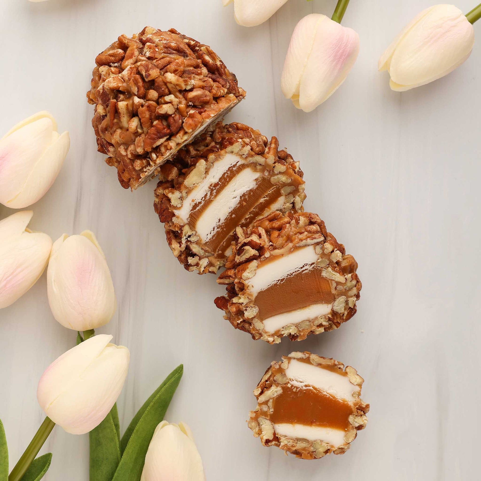 Caramel Pecan Nougat Egg 12 oz.