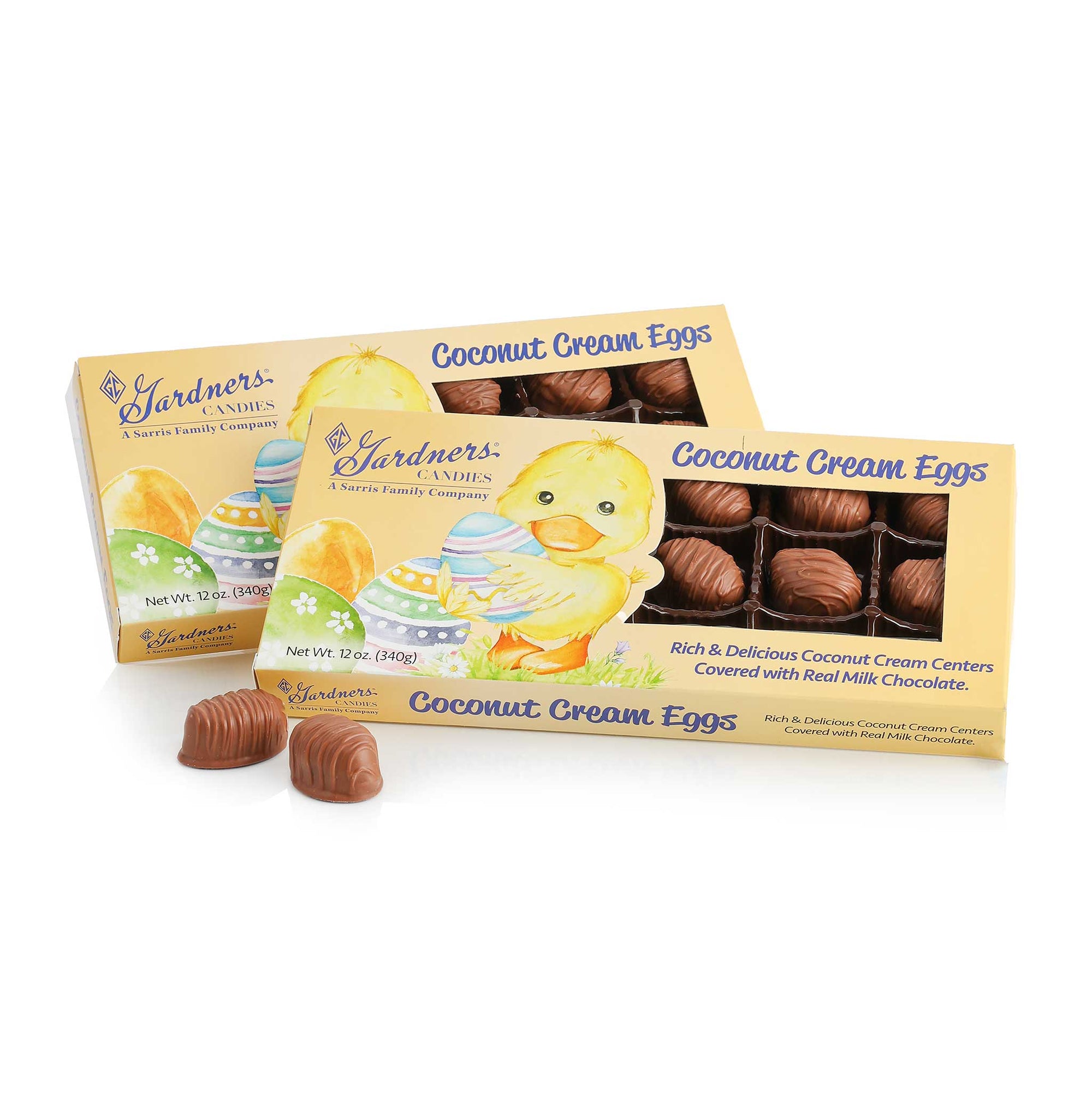 Coconut Cream Eggs 18 pcs. | 12 oz.